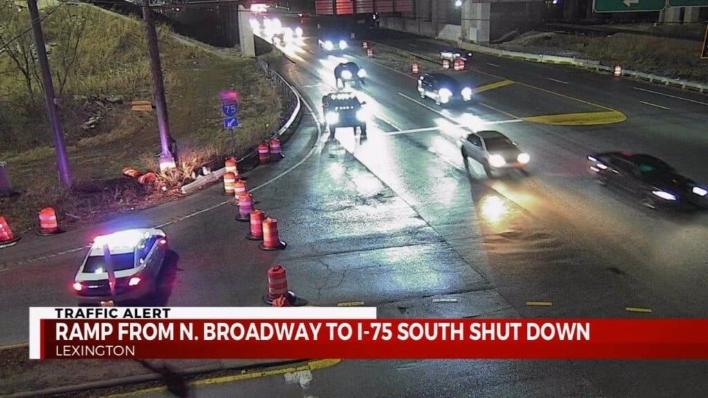 I 75 Onramp Shut Down Due To Serious Collision