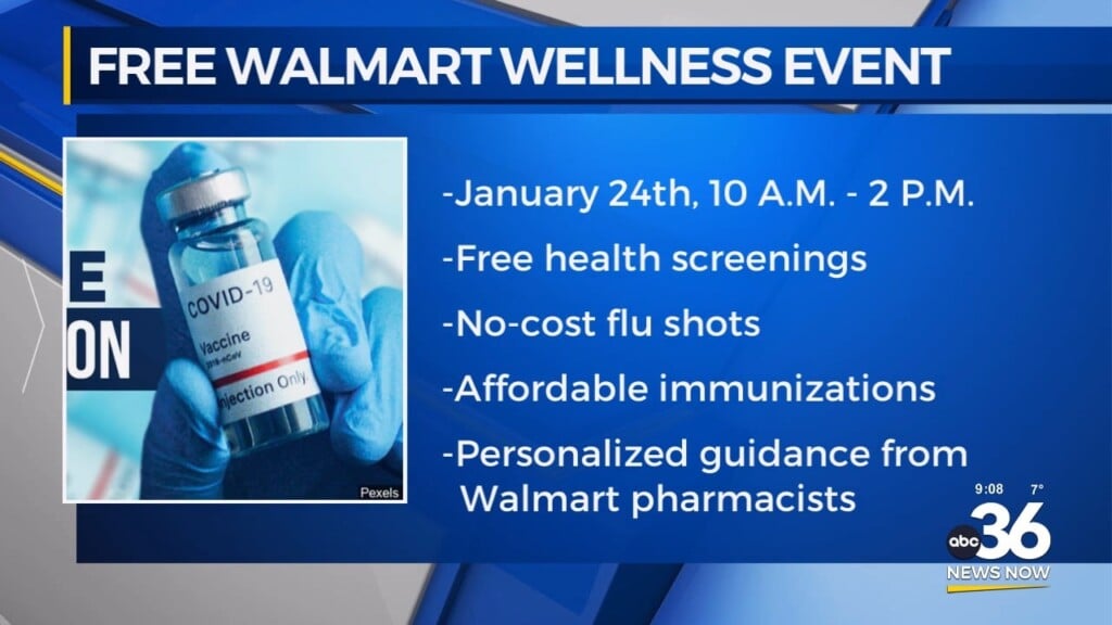 Upcoming Free Walmart Wellness Event Happening