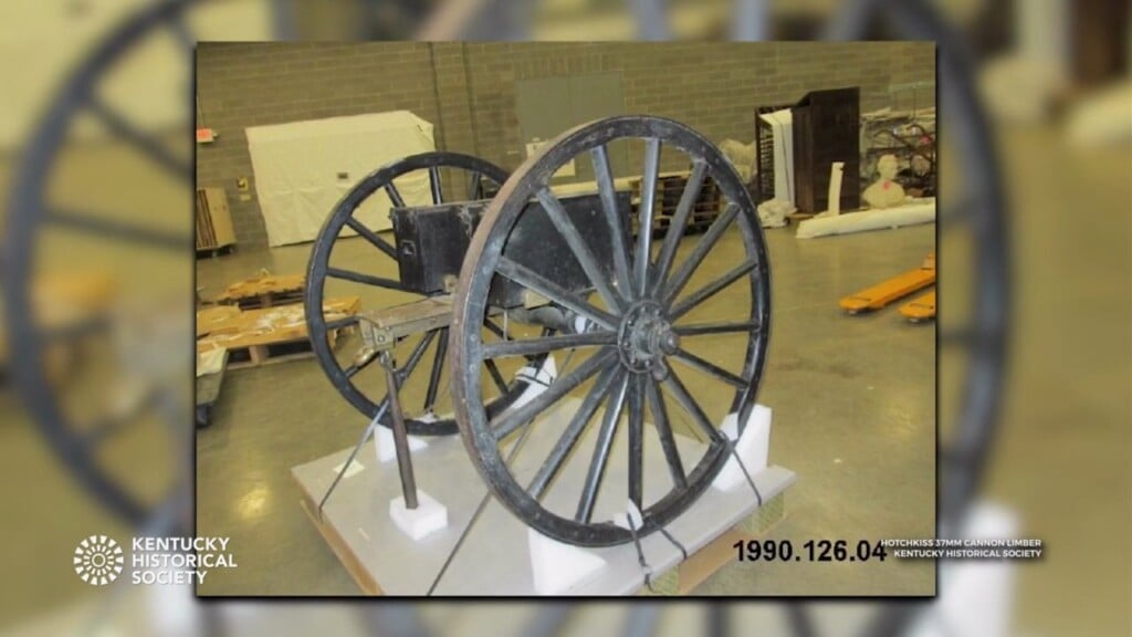 Kentucky History Treasures: Hotchkiss Gun