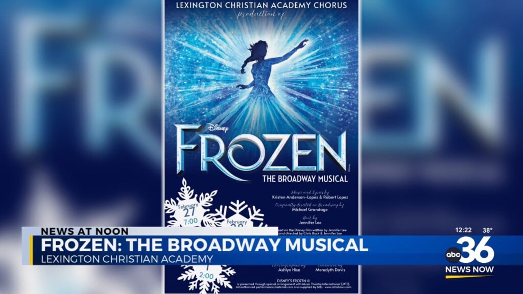 Don't Be Afraid To Let It Go As Lexington Christian Academy Presents Frozen: The Broadway Musical