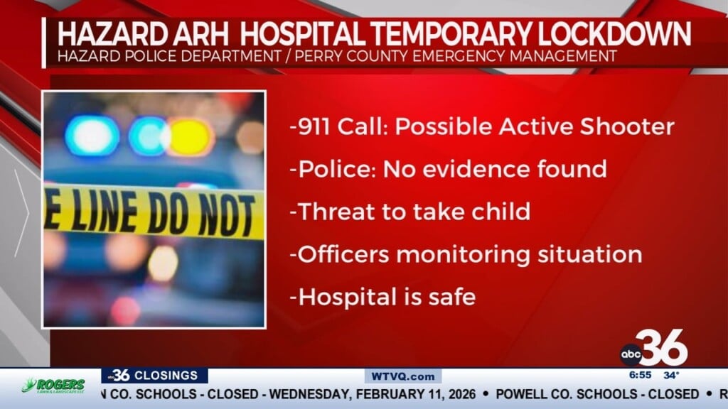Temporary Lockdown At Perry County Hospital