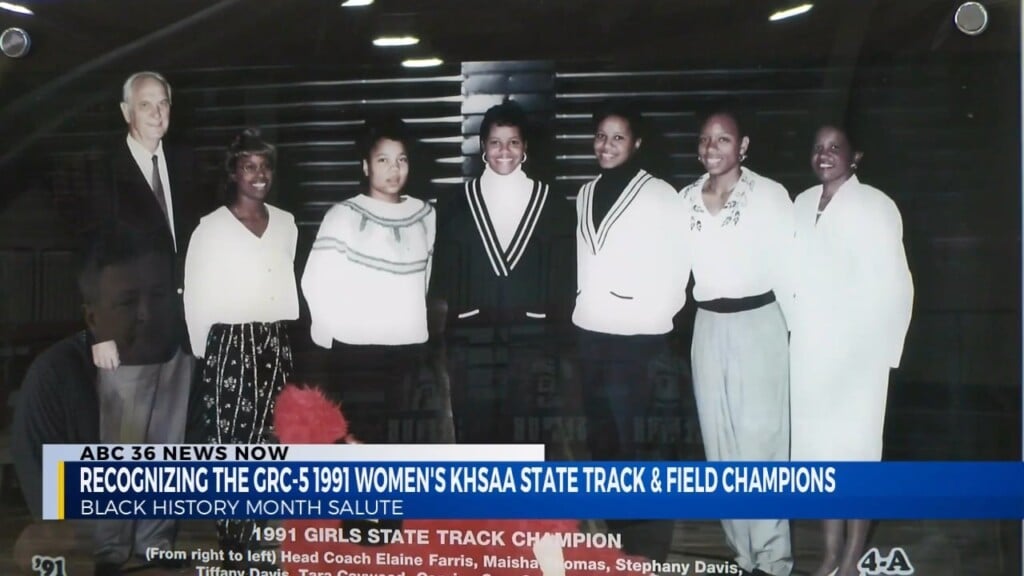 Recognizing The Grc 5 1991 Women's Khsaa State Track & Field Champions