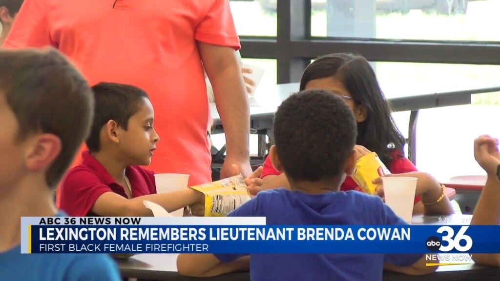 Lexington Remembers Lieutenant Brenda Cowan