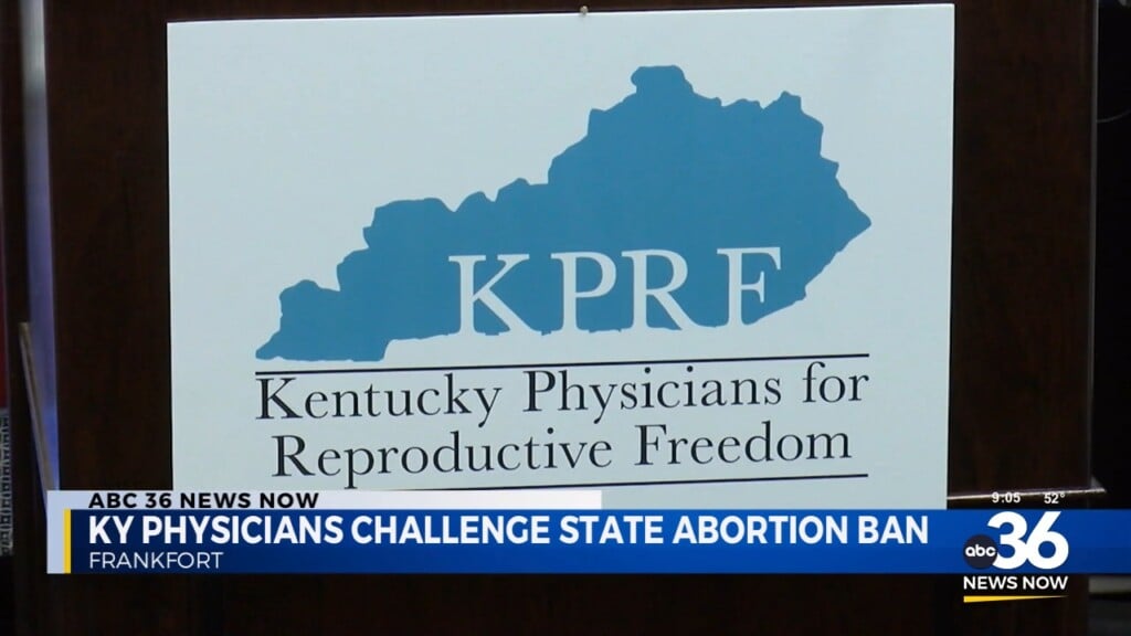 Kentucky Physicians Gather In Frankfort To Challenge State Abortion Bans