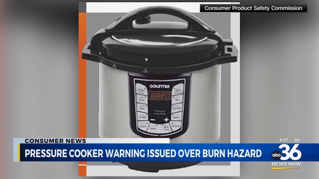 The U.s. Consumer Product Safety Commission Warns Of Burn Risk From More Than 40,000 Gourmia Pressure Cookers