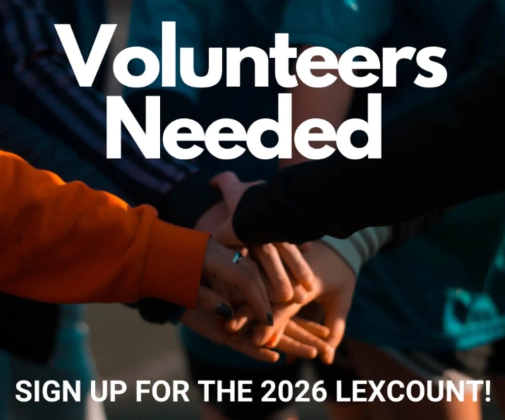 2026 Lexcount Volunteer Flyer