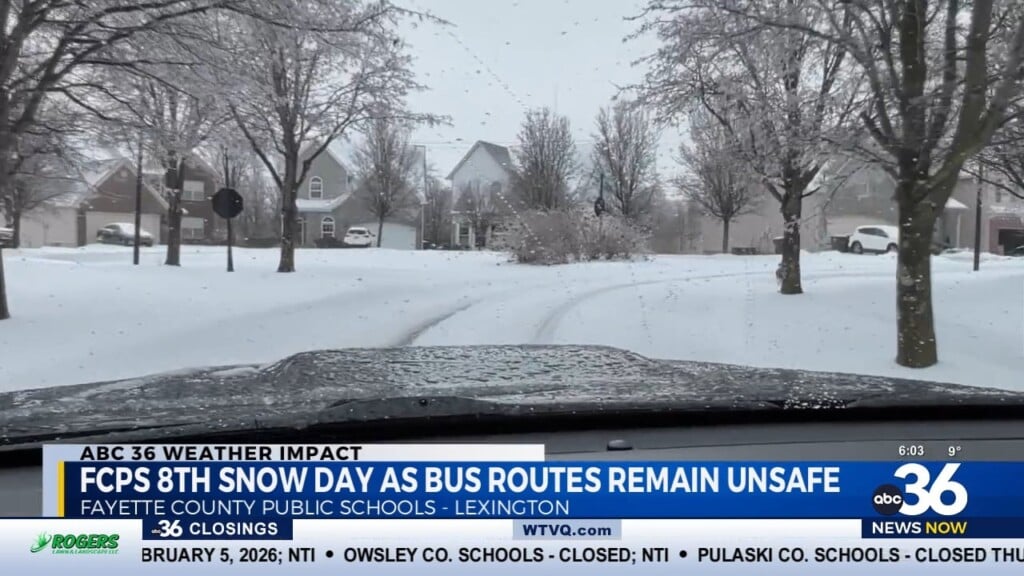 Unsafe Bus Routes Prompt Another Snow Day For Fayette County Public Schools