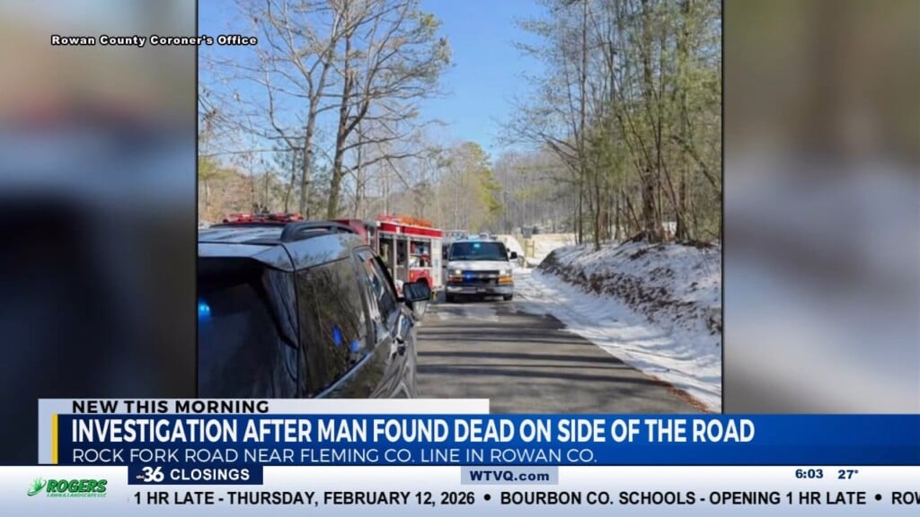 Man Found Dead On The Side Of A Rowan County Road