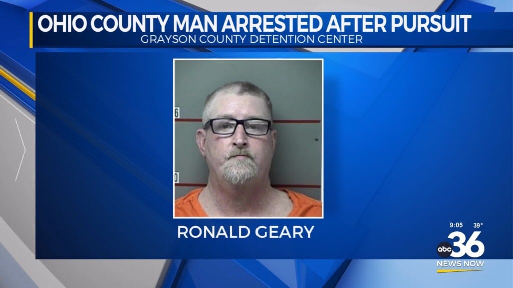 Ohio County Man Arrested After Pursuit