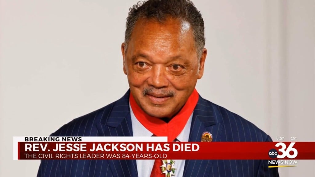 Civil Rights Leader Reverend Jesse Jackson Dies At Age 84