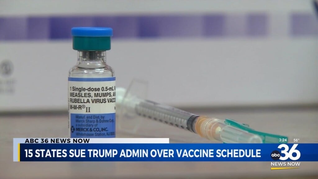 Fifteen States Sue Trump Administration Over Childhood Vaccine Schedule Changes