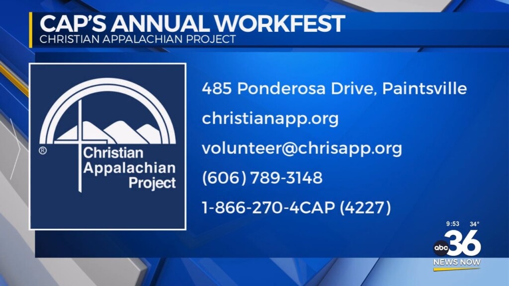 Christian Appalachian Project's Annual Workfest