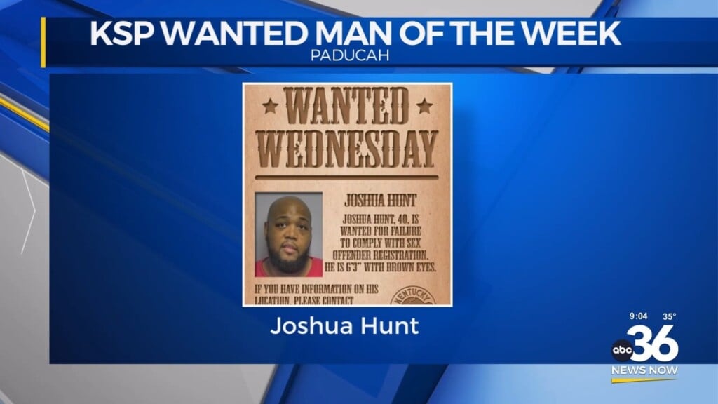 Kentucky State Police Searching For Wanted Man In Paducah Area