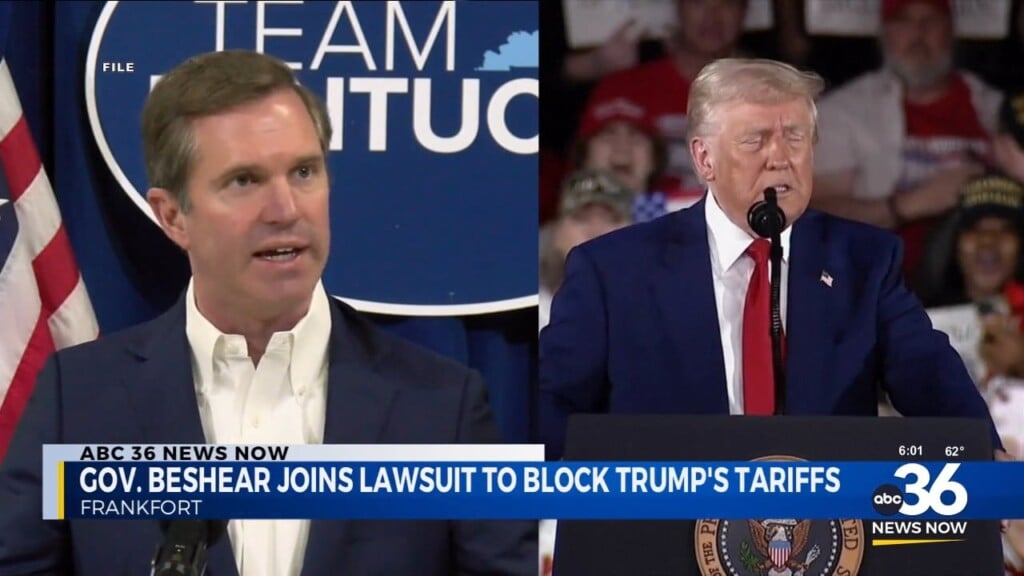 Gov. Beshear Joins Lawsuit To Block Pres. Trump's Tariffs