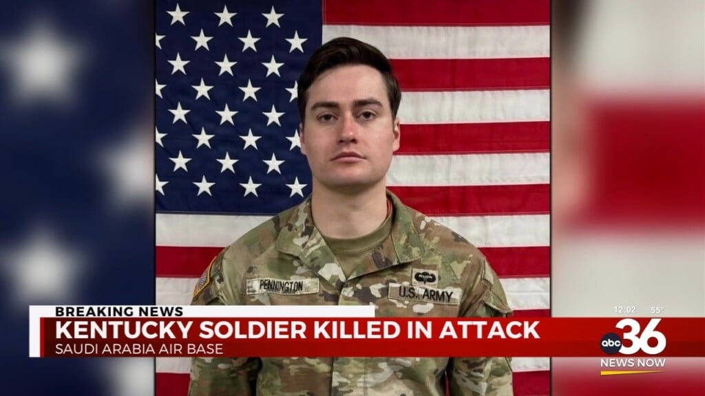 Operation Epic Fury Claims Life Of Kentucky Soldier