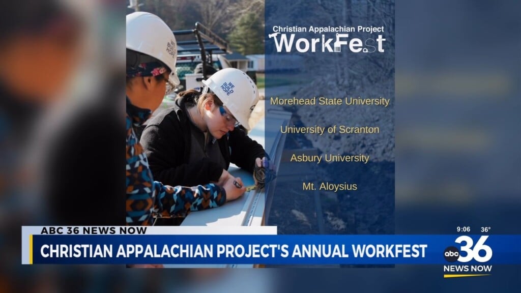 Christian Appalachian Project's Annual Workfest