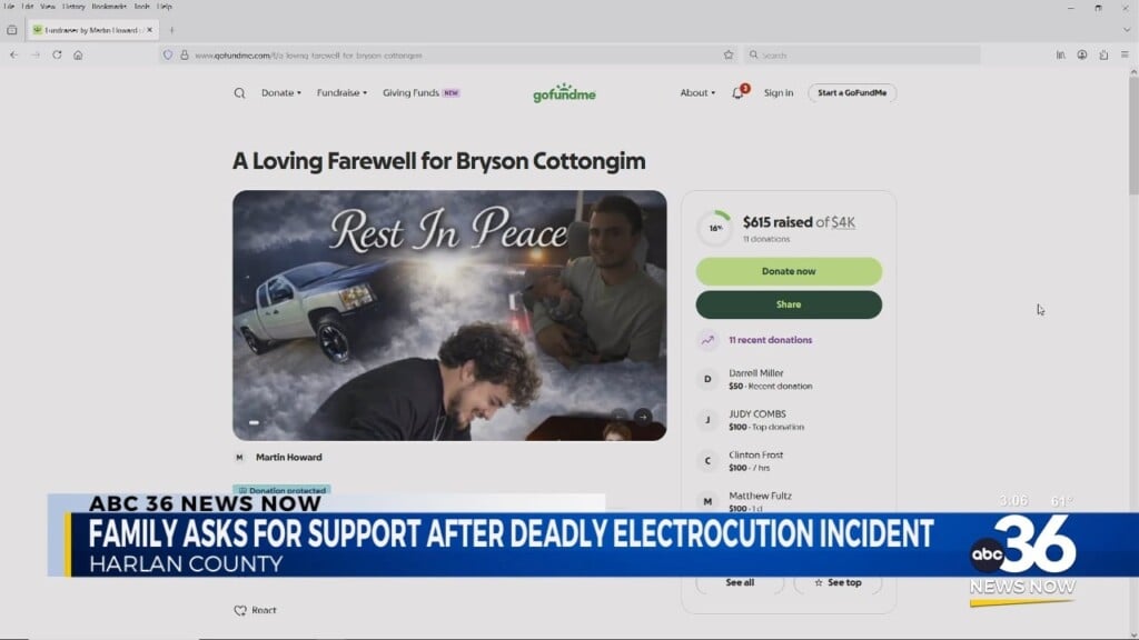 Family Seeks Donations After Manchester Man Killed In Harlan County Electrocution Accident