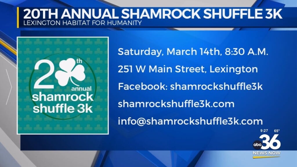 Lace Up Your Shoes For The 20th Annual Shamrock Shuffle 3k
