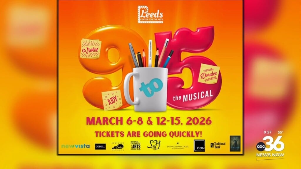 Leeds Center For The Arts Is Proud To Present Their Upcoming Performances Of "9 To 5 The Musical"