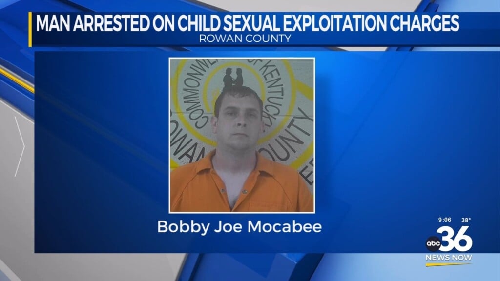 A Rowan County Man Arrested On Child Sexual Exploitation Charges