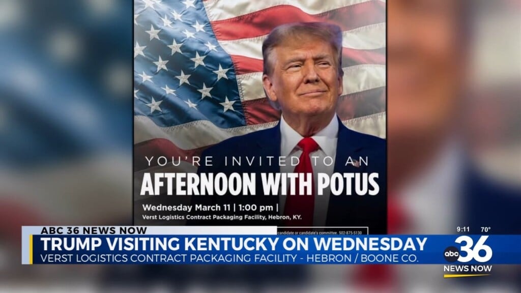 Donald Trump Scheduled To Visit Boone County Logistics Facility