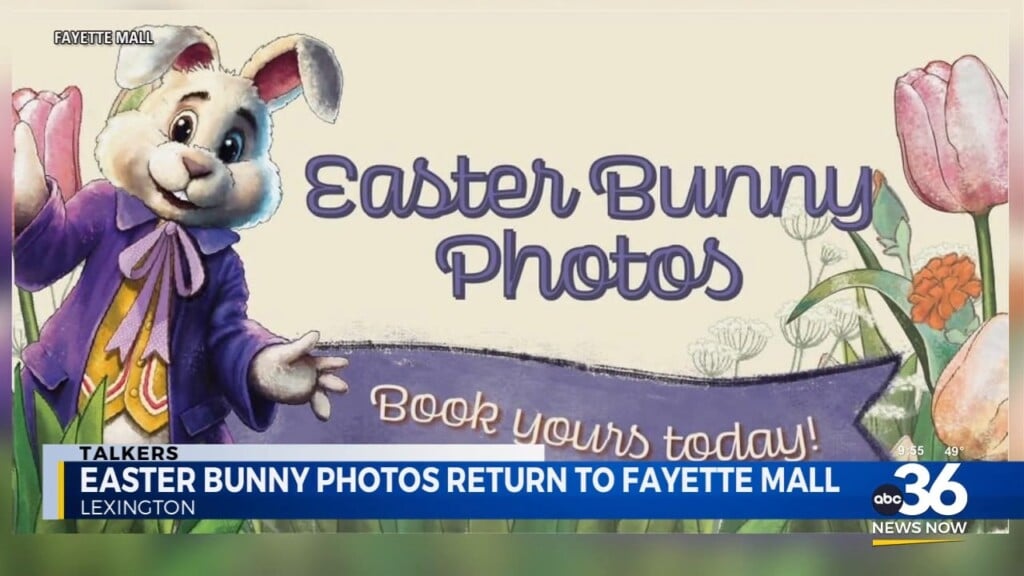 Easter Bunny Photos Return To Fayette Mall
