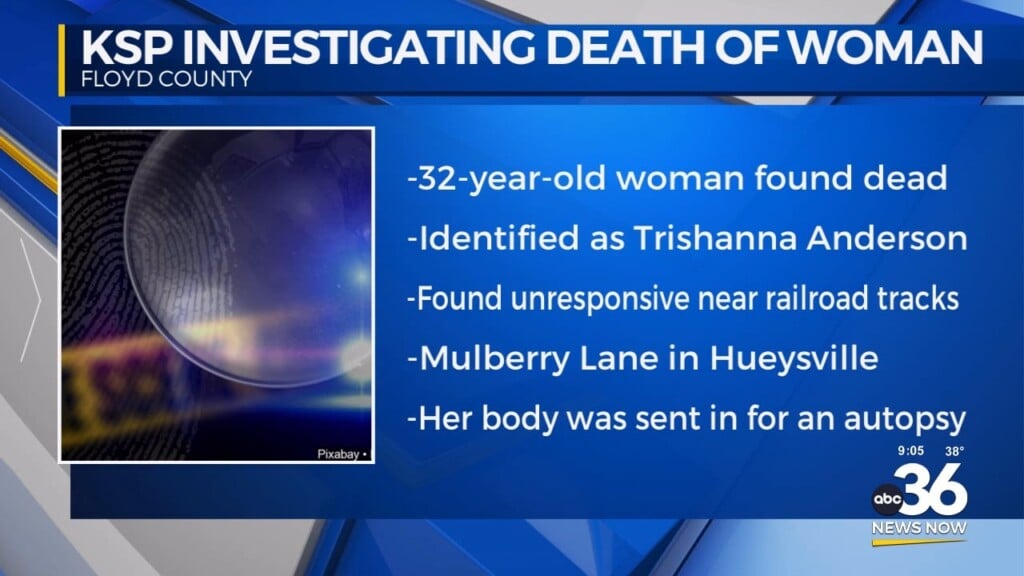 Ksp Investigating The Death Of A Woman In Floyd County