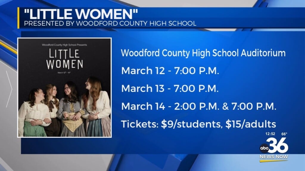 Woodford County High School Is Proud To Present "little Women"