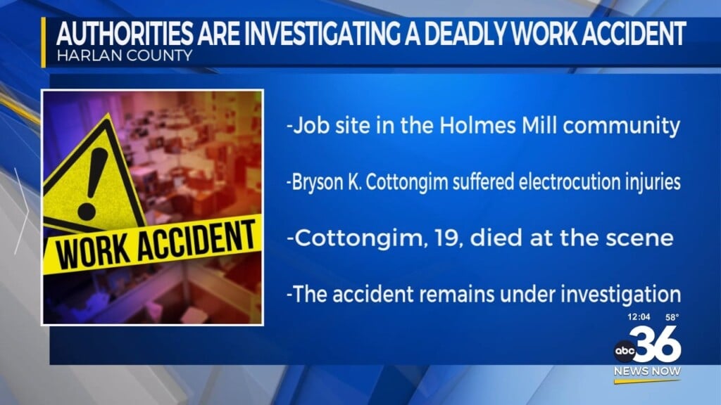 19 Year Old Worker Killed In Harlan County Electrocution Accident