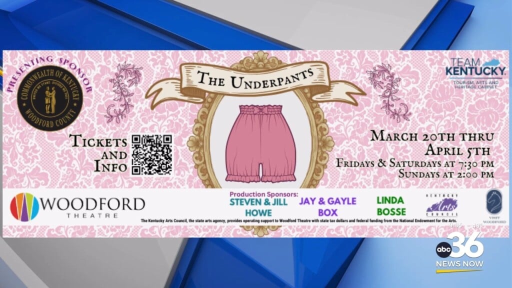 Woodford Theatre Is Proud To Present The Underpants