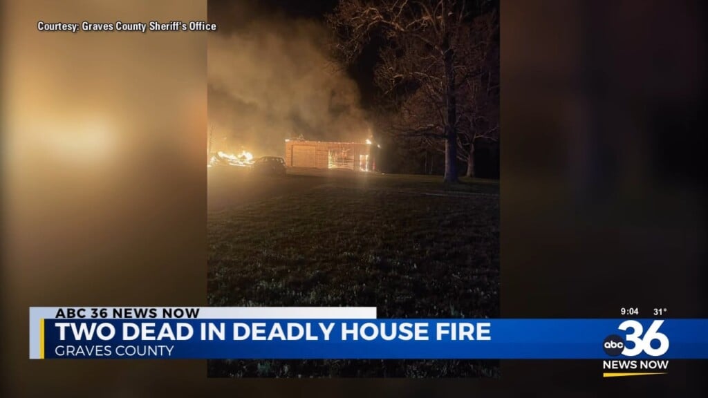 Two Dead In A Deadly House Fire In Graves County