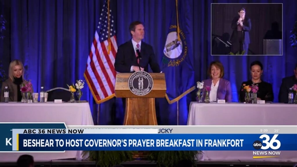 Governor Beshear Hosts 58th Annual Governor’s Prayer Breakfast In Frankfort