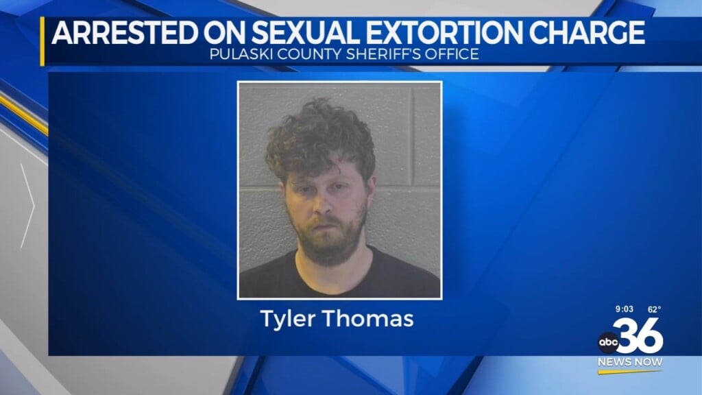 Pulaski County Man Charged With Sexual Extortion After Alleged Blackmail
