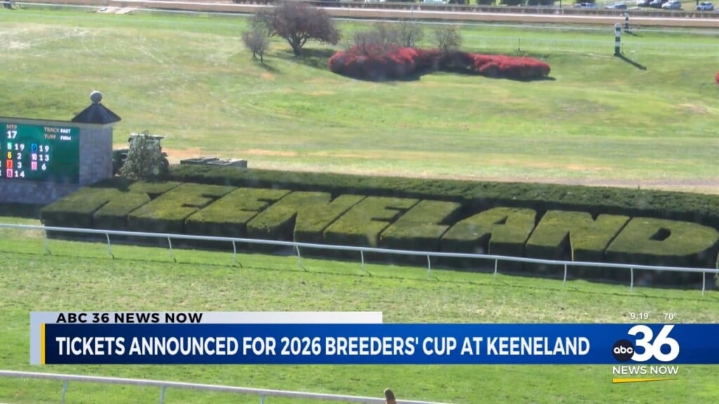 Tickets Announced For 2026 Breeders' Cup At Keeneland