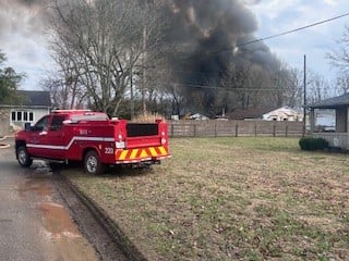 Centerville Lane Fire