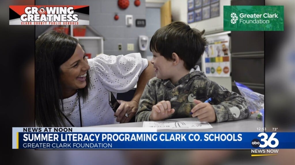 Greater Clark Foundation's Summer Literacy Programing At Clark County Schools