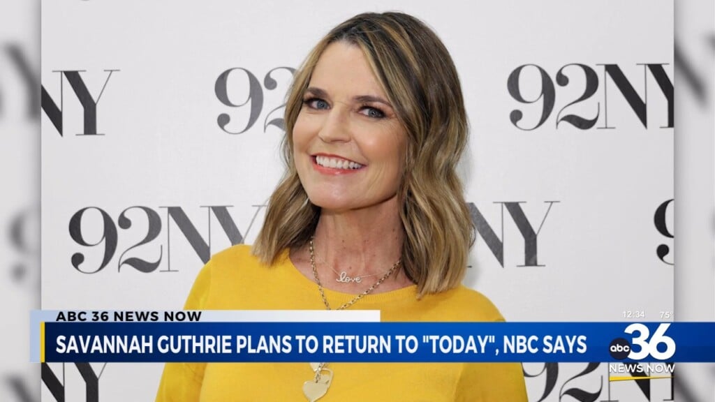 Savannah Guthrie Expected To Return To Nbc’s Today Show After Family Crisis