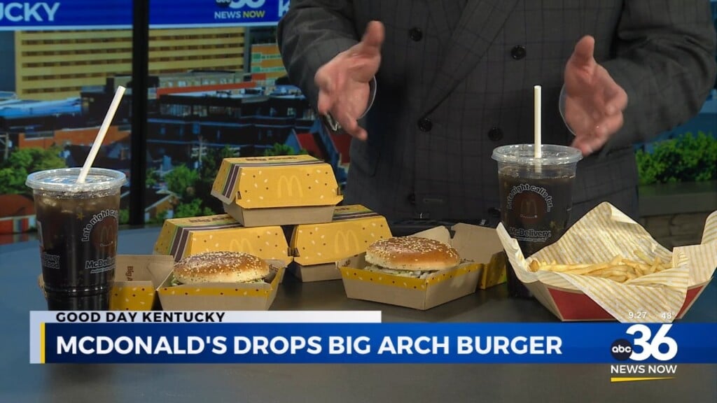 Mcdonald's Drops The Big Arch Burger