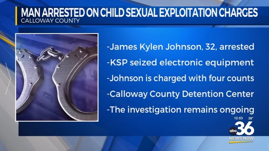 Murray Man Arrested In Child Sexual Abuse Material Investigation