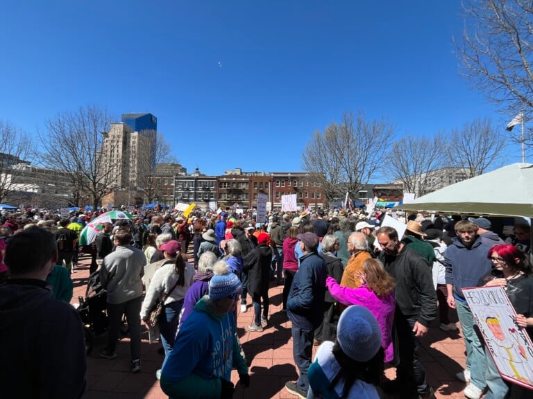 'No Kings' protest in downtown Lexington