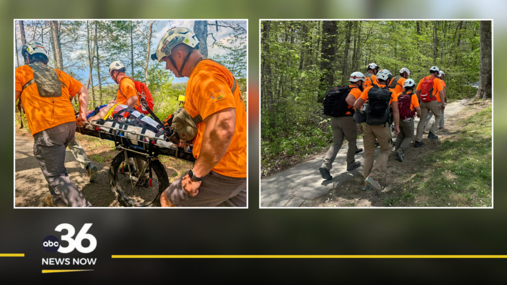 Wolfe County Search and Rescue team rescues injured hiker