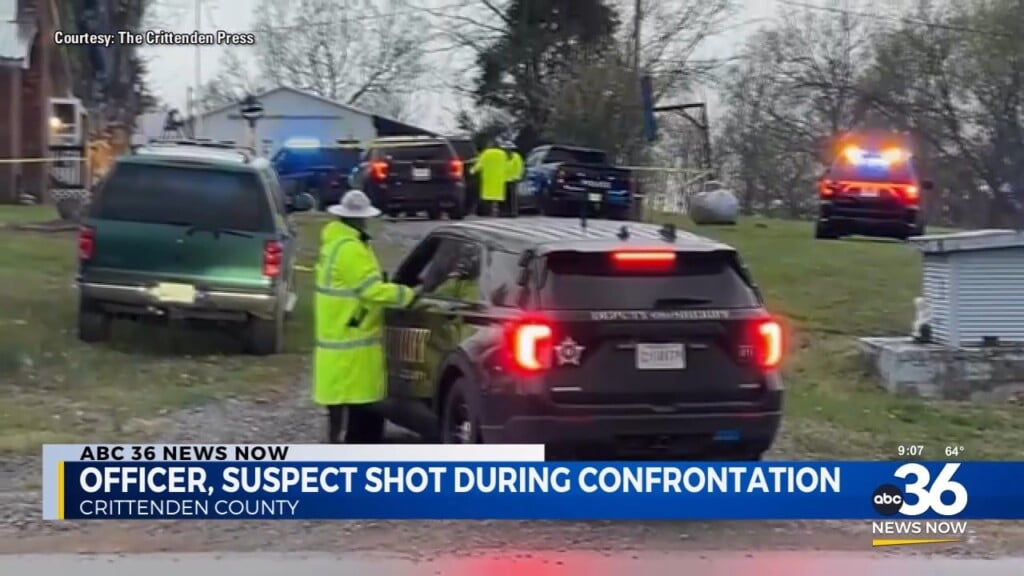 Officer And Suspect Shot During A Confrontation In Crittenden County