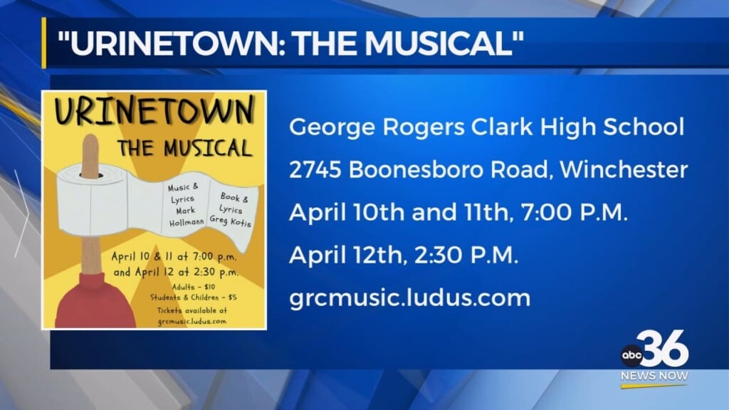 The Students At George Rogers Clark High School Are Proud To Present "urinetown: The Musical"
