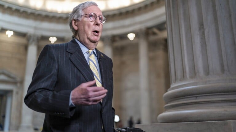 Senate Minority Leader Mitch McConnell