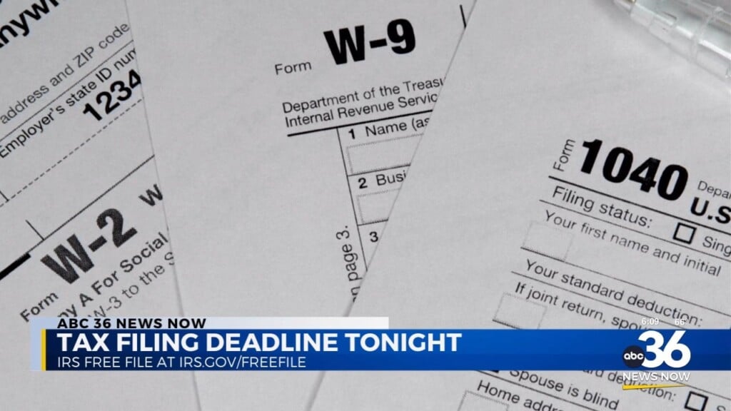 Deadline To File Taxes Quickly Approaching