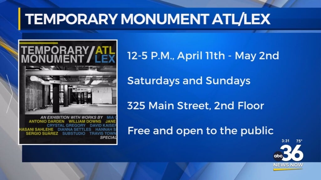 Temporary Monument Atl/lex