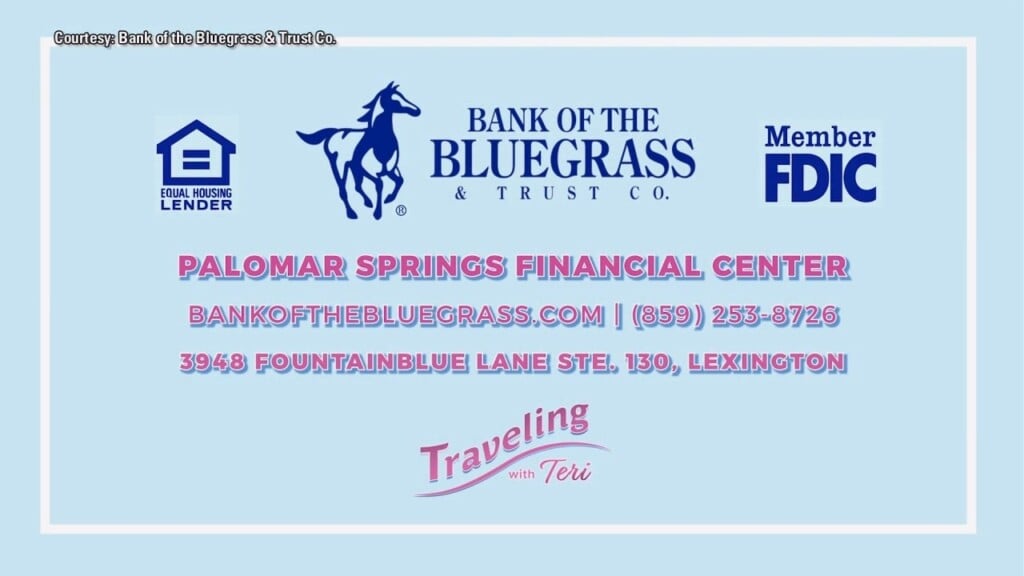 Twt: Bank Of The Bluegrass Palomar Springs