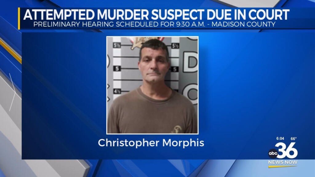 Attempted Murder Suspect Due In Court