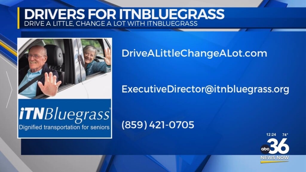 Drive A Little, Change A Lot With Itn Bluegrass