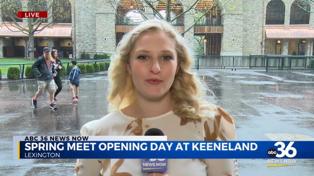A Brief Look Into The Spring Meet Opening Day At Keeneland